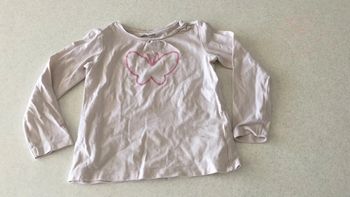 Haut à manches longues 3 ans fille