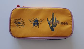 Trousse scolaire fille double compartiment