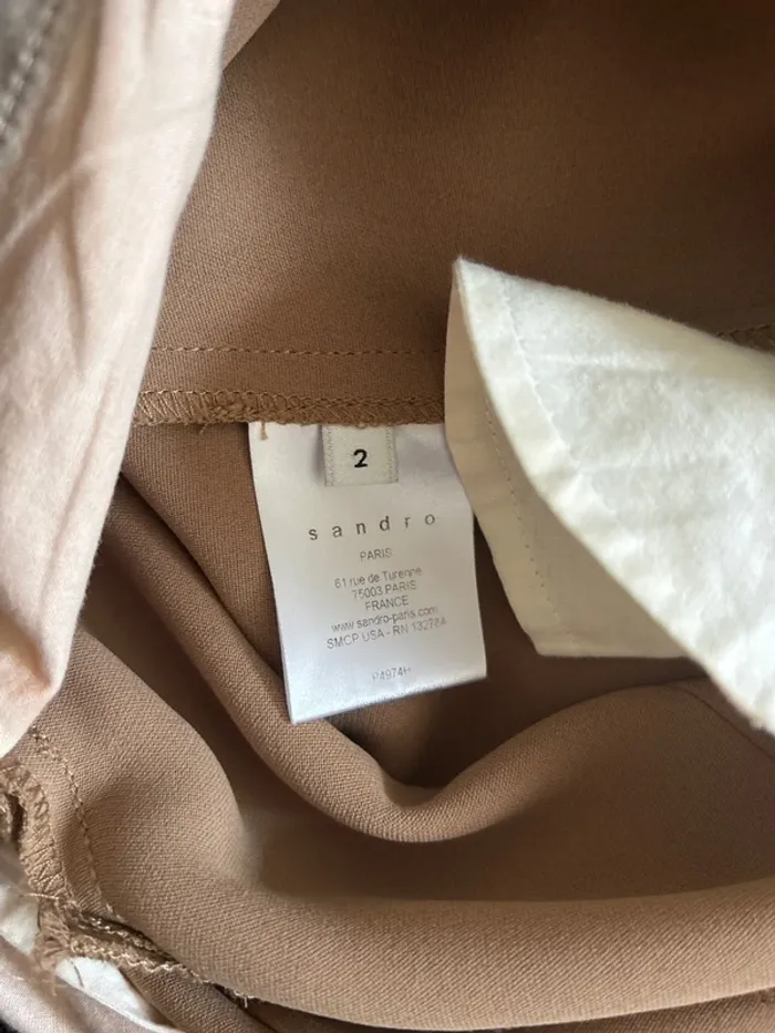 Pantalon fluide Sandro - taille 2 - photo numéro 10