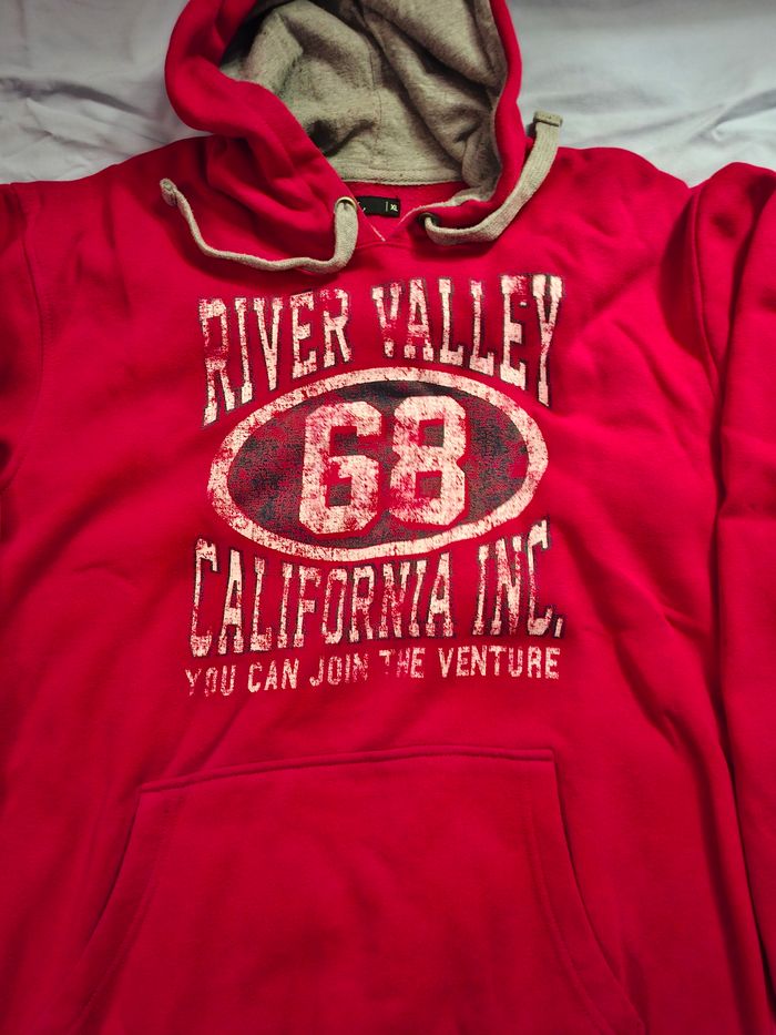 sweat rouge (Tex) H, taille XL