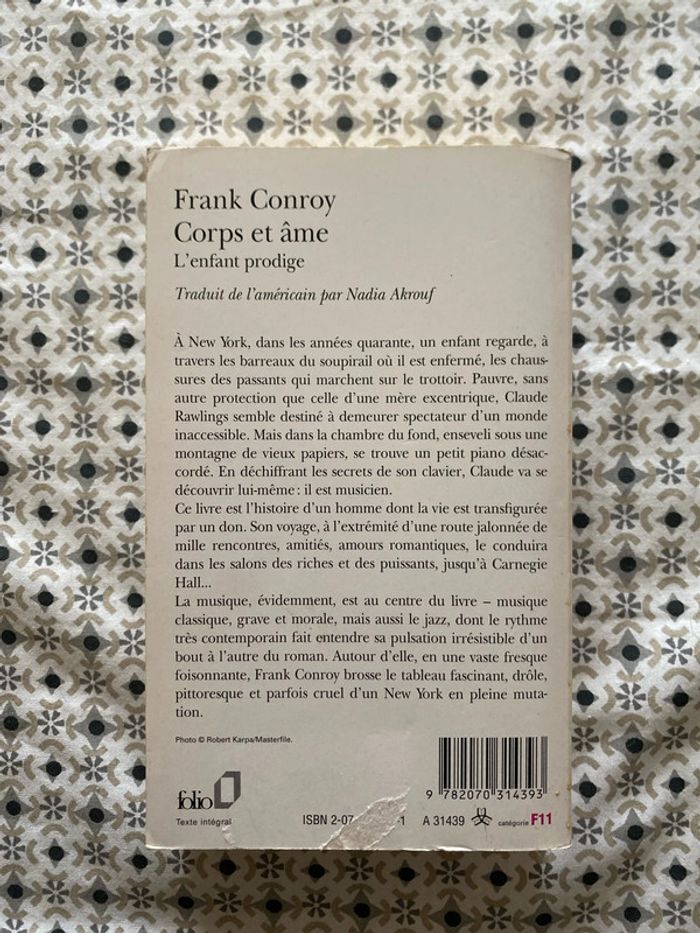 Corps et âme de Franck Conroy - photo numéro 2