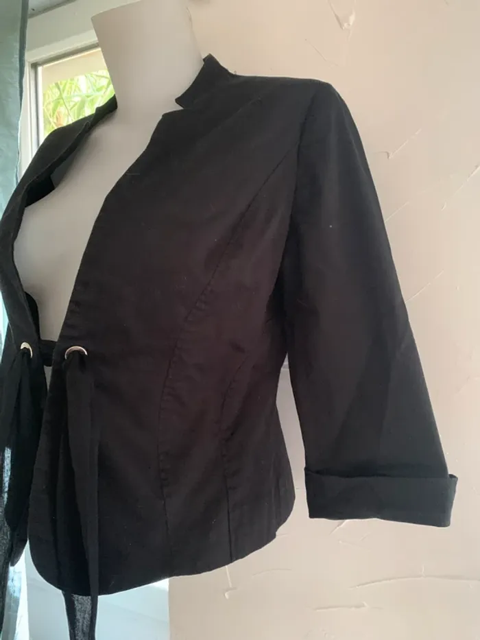 Blazer noir attaché original Jacqueline Riu taille 42 - photo numéro 9