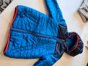 Manteau réversible sergent major bleu 4/5 ans