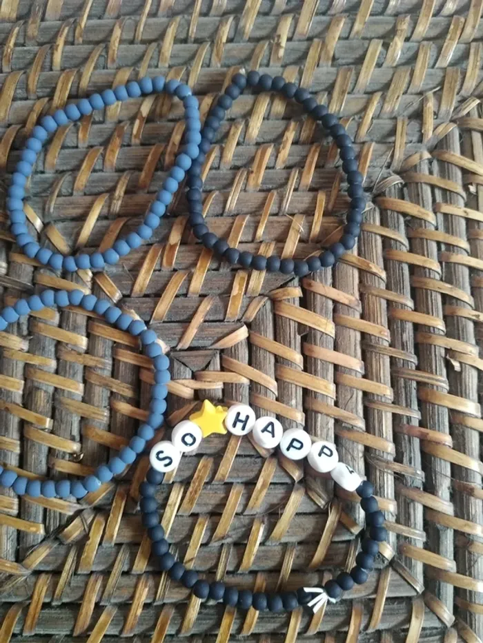 Lot de 4 Bracelets Perle fille - photo numéro 2