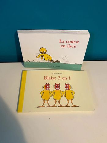2 livres école des loisirs de Claude Ponti
