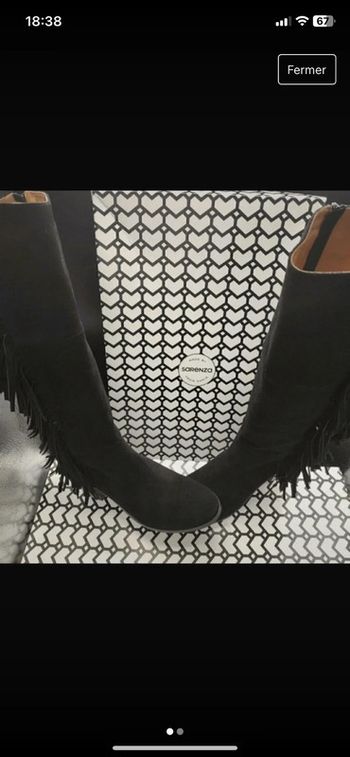 Bottes hautes Sarenza pointure 39
