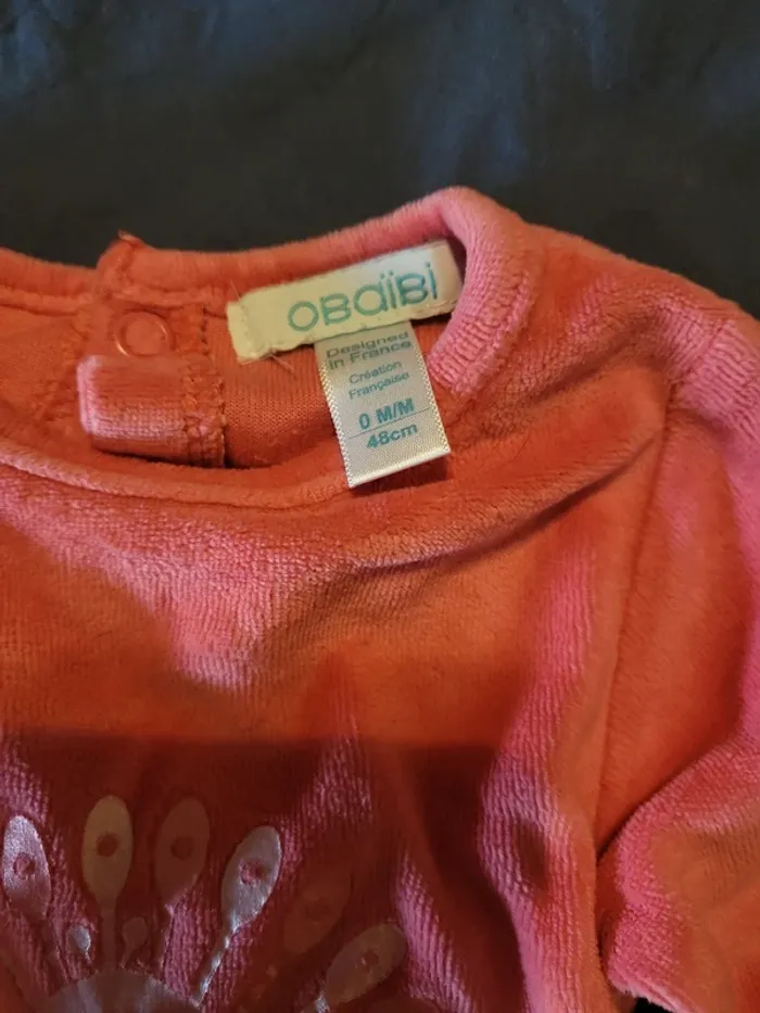 Lot 4 pyjamas obaibi velours - photo numéro 7