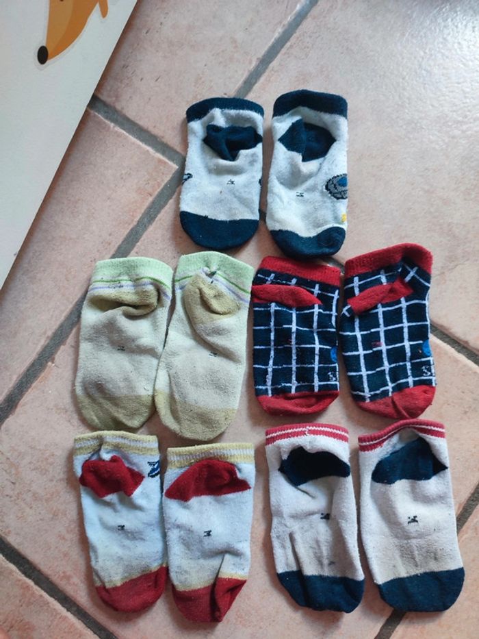 Chaussettes courtes 23/26 super héros - photo numéro 2