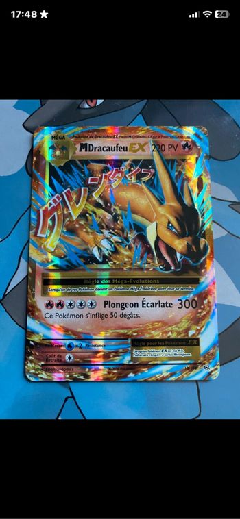 Carte Pokémon M.Dracaufeu ex