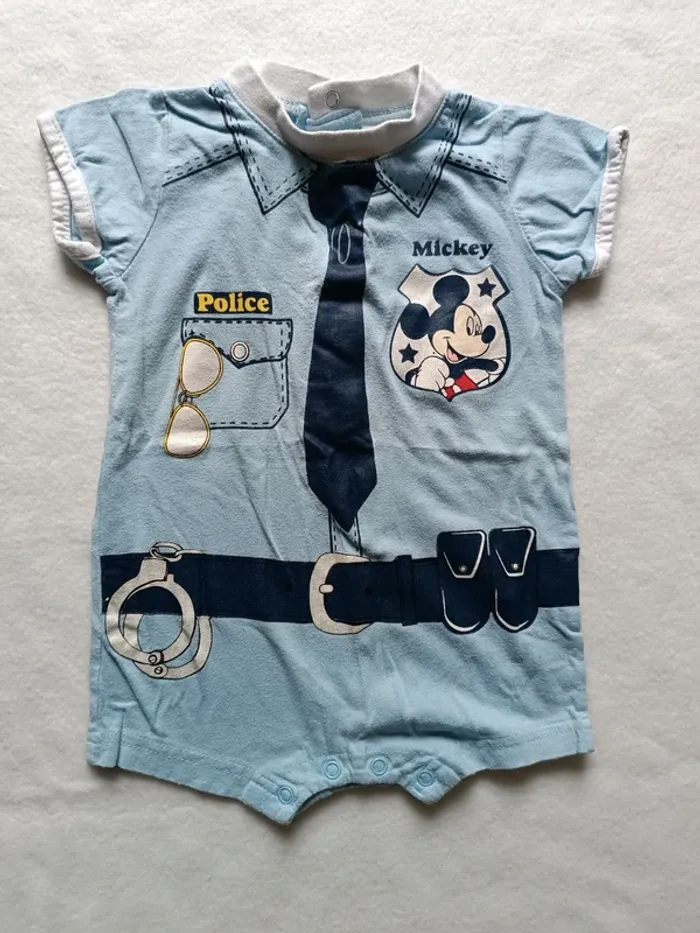 Lot barboteuse bébé garçons Disney taille 6 mois - photo numéro 2