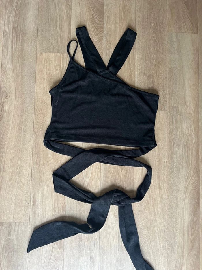 Crop top noir  Monki S