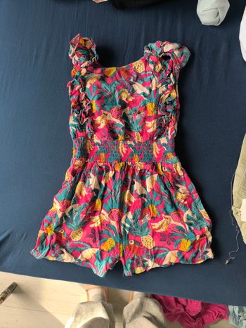 Combinaison short fille