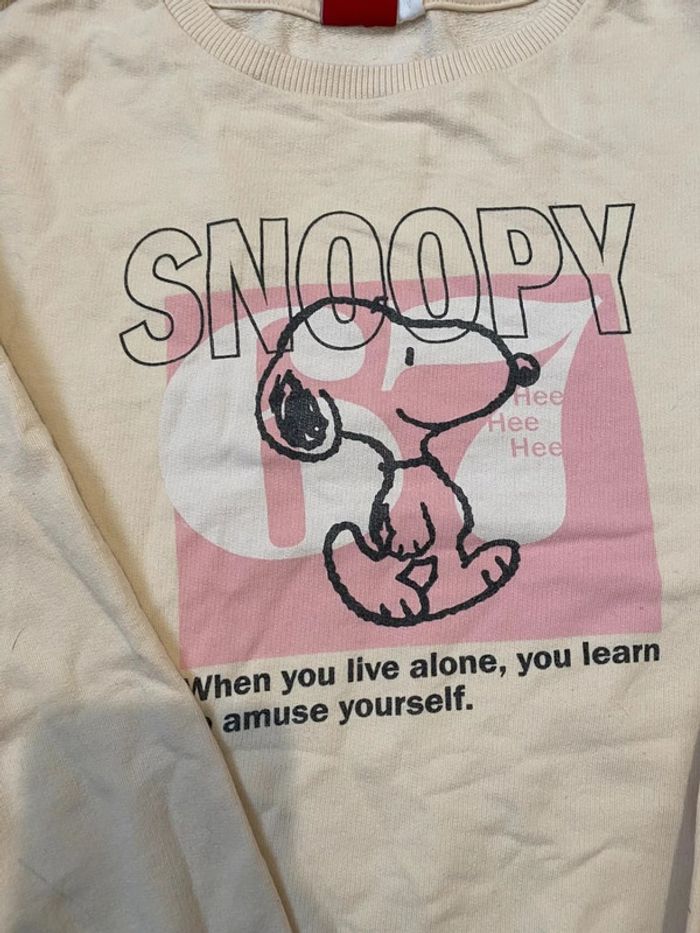 🎀 Pull snoopy 10 ans fille - photo numéro 2