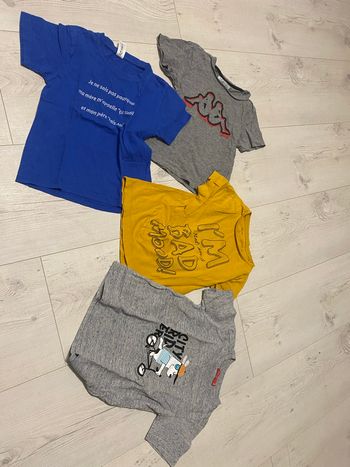 Lot de tee shirt manches courte 6 ans