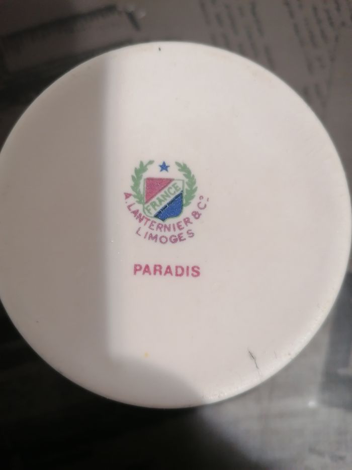 Gobelet porcelaine décorée - photo numéro 2