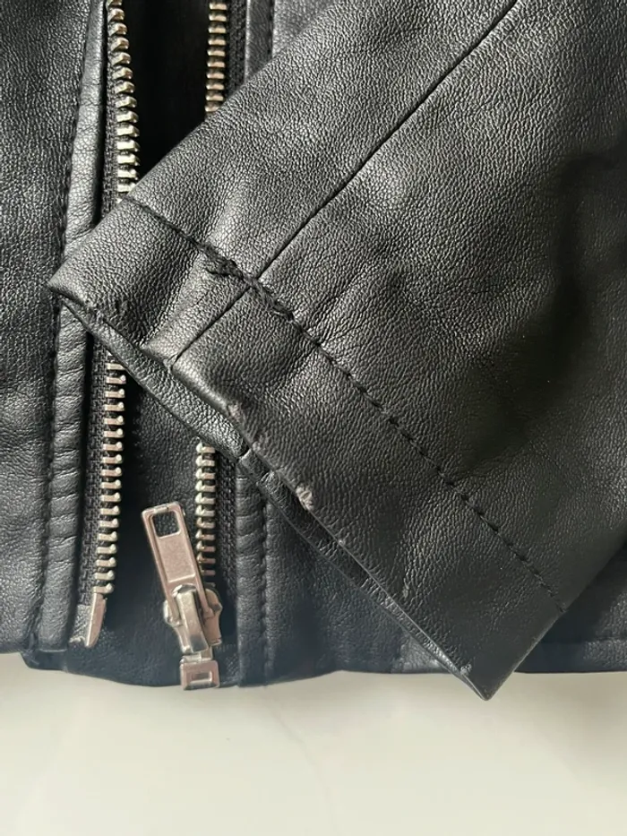 Veste similicuir - photo numéro 3