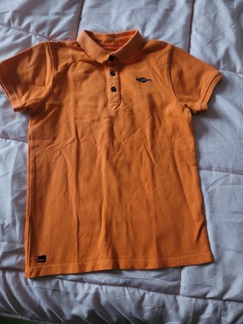 polo catimini orange 10ans  (6e)
