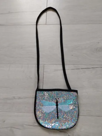 Petit sac bandoulière libellule