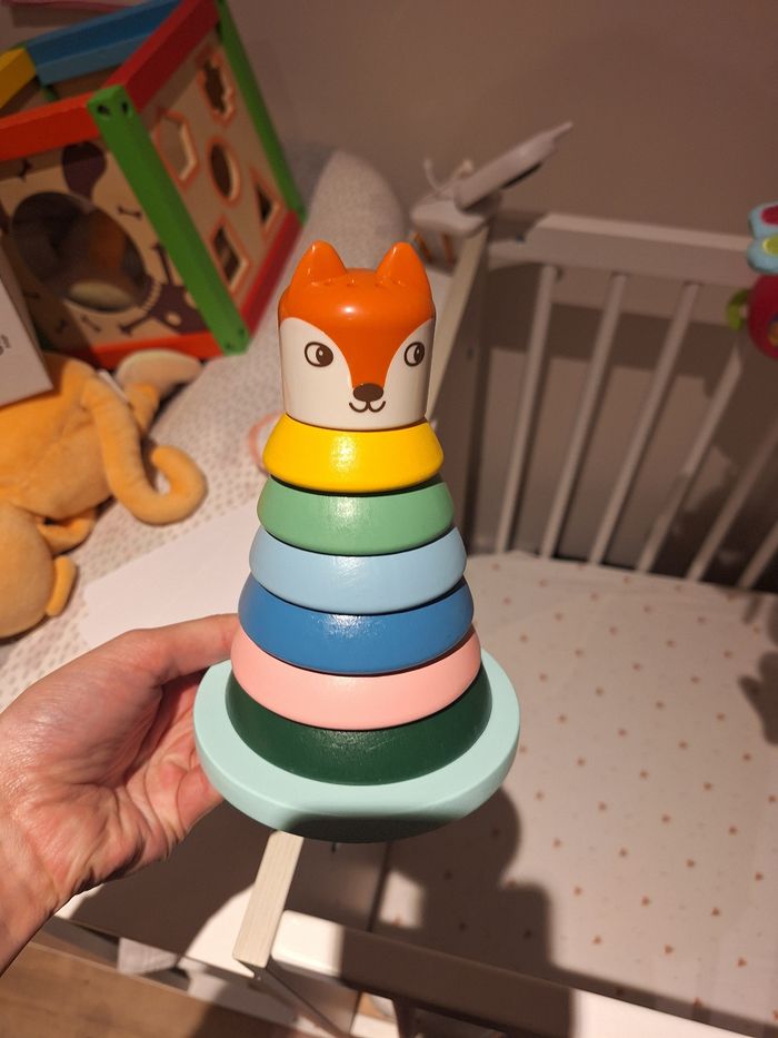 Jeux pyramide de couleur bébé - photo numéro 3