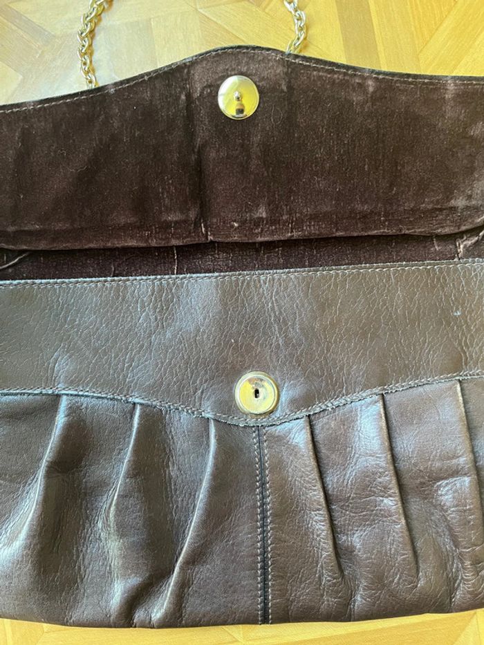 Sac en cuir marron Vintage - photo numéro 7