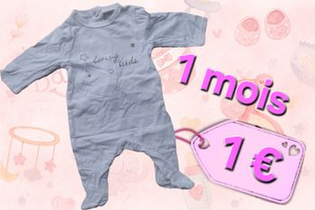 pyjama fille 1 mois