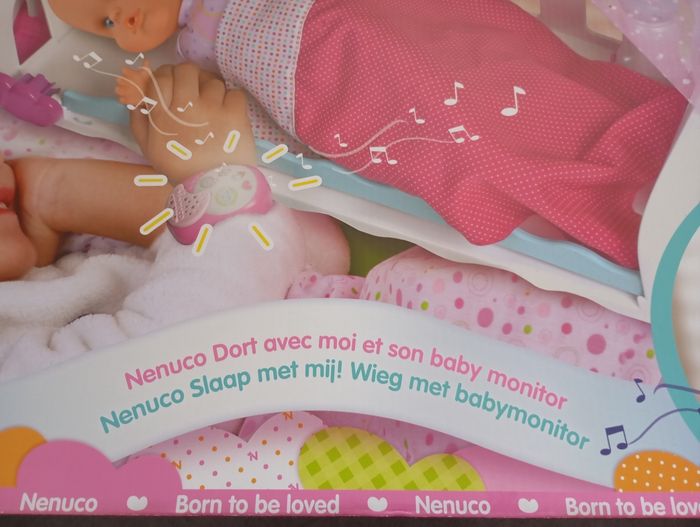 Nenuco dort avec moi et son babyphone neuf - photo numéro 3