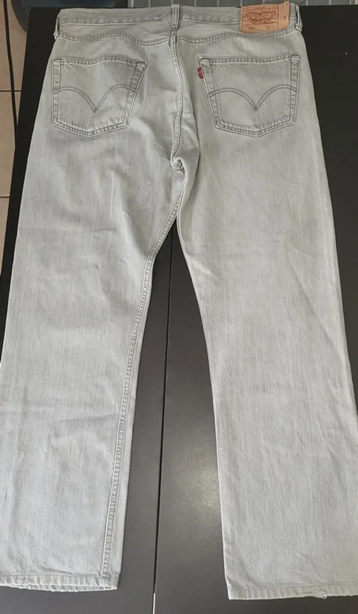 Jean levi's 501 gris homme W36L34 - photo numéro 4