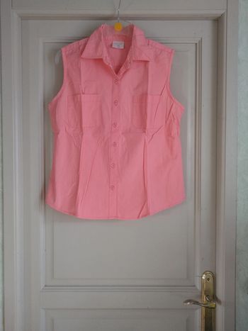 Chemisette rose 42