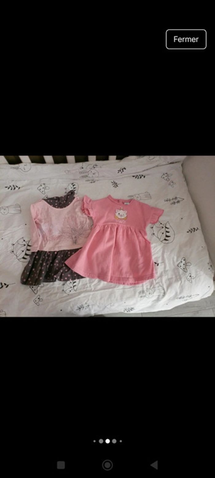 Lot de vêtements printemps été fille en taille 6 mois - photo numéro 5