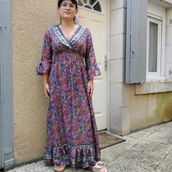 Robe neuve 100% soie tTU