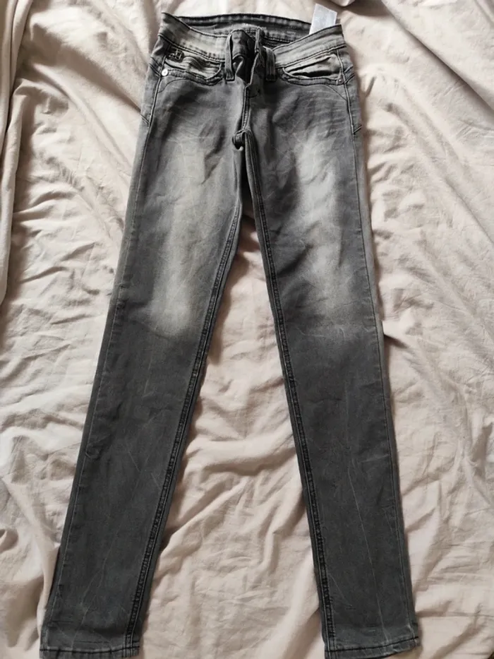 Pantalon skinny Levi's femme taille 34 - photo numéro 3