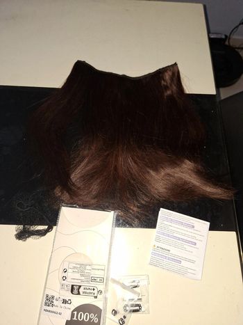 Extension de Cheveux a fil brun 30cm