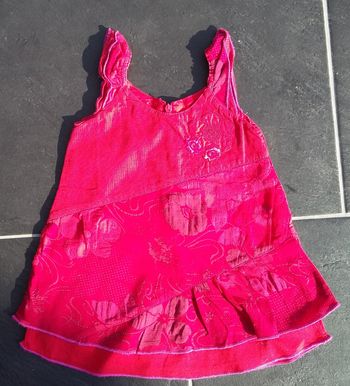 Robe a fleurs 9 mois