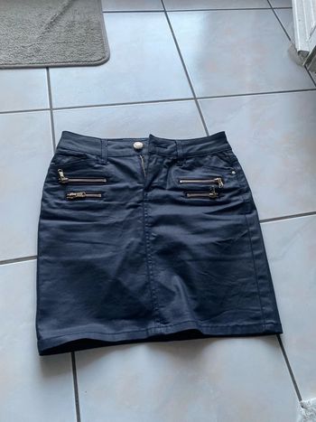 Jupe bleu marine, Morgane, taille 36
