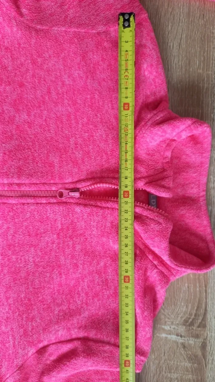 Gilet polaire rose fluo S /M - photo numéro 8