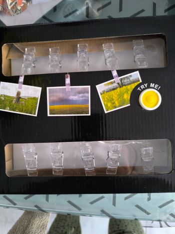 Guirlande lumineuse pour photo