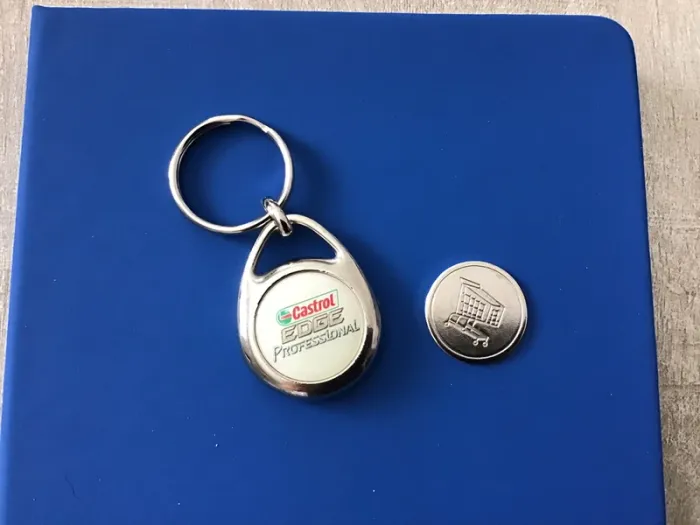 Jeton caddie castrol