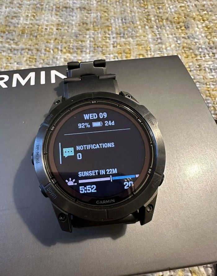 Garmin Fenix 7X Pro Sapphire - photo numéro 2