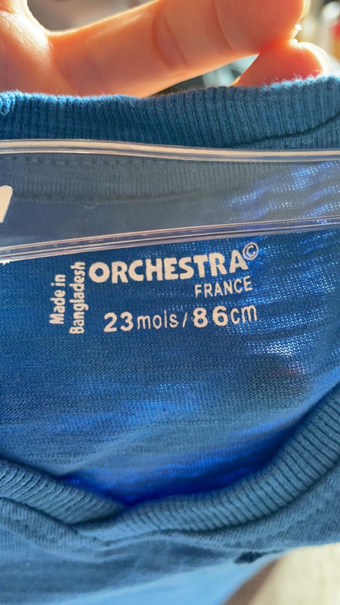 T-shirt manches courtes Orchestra 23 mois - photo numéro 3