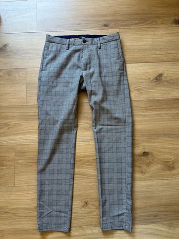 Pantalon de costume à carreaux slim Jules taille 36