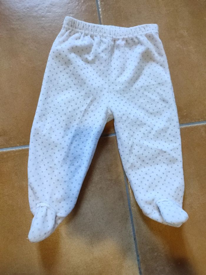 Bas pyjama en velours