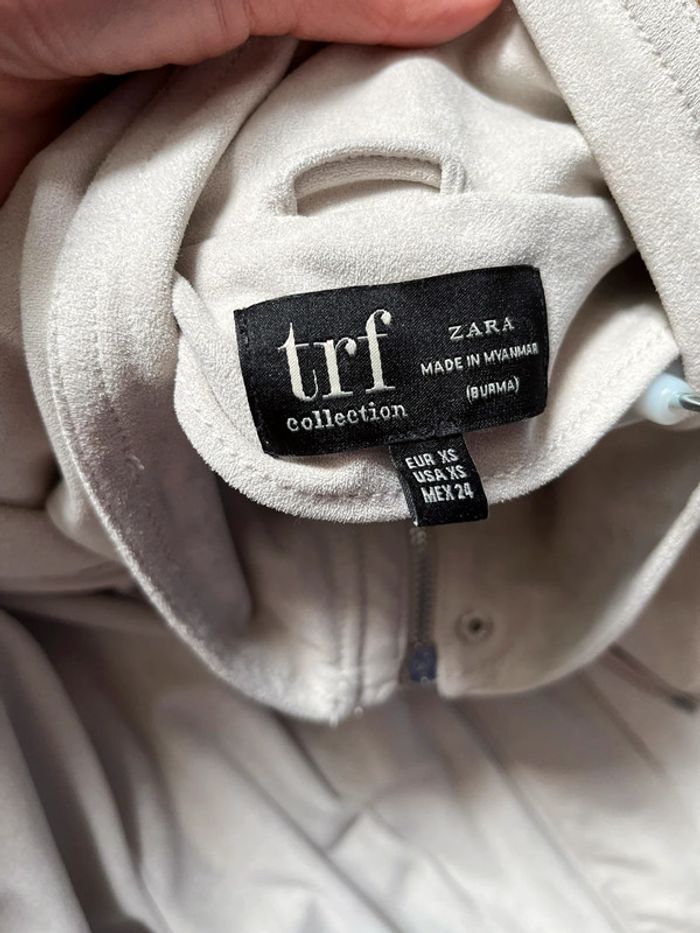 Veste demi saisie Zara taille XS - photo numéro 5