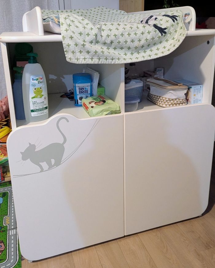 Table à Langer avec rangements - photo numéro 3