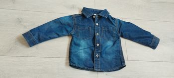 Chemise ML garçon 80 cm 