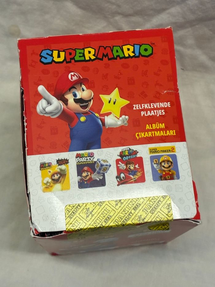 Box 50 sachets Panini stickers Super Mario - photo numéro 5