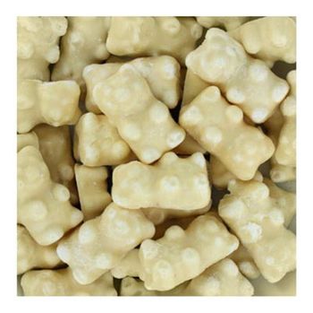100g d'oursons chocolat blanc 