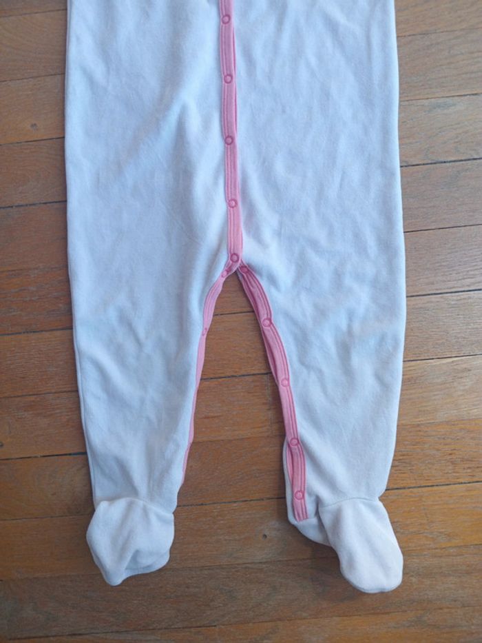 Pyjama fille velours Petit Bateau 24 mois - photo numéro 2
