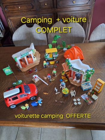 Playmobil 5432 + voiture 5436 + voiturette Offerte