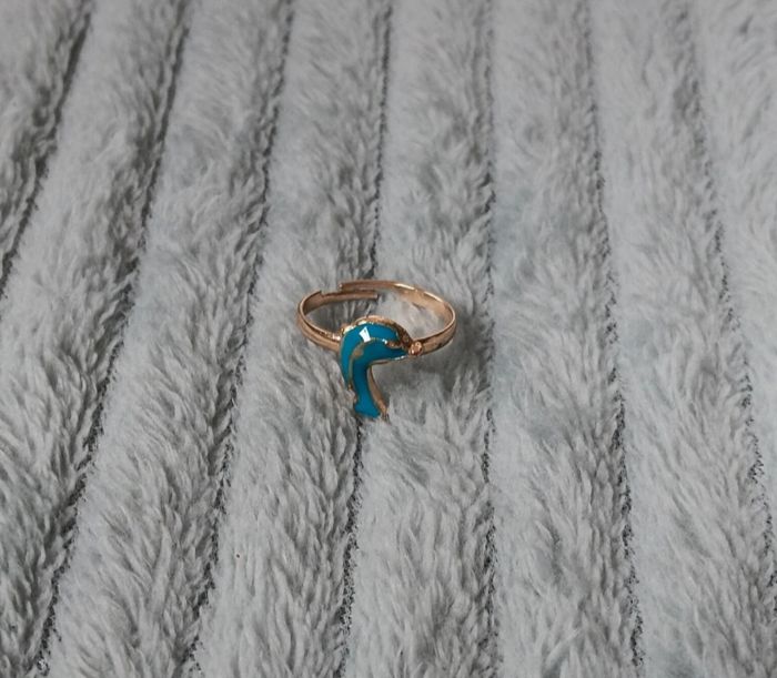 Bague enfant réglable dauphin