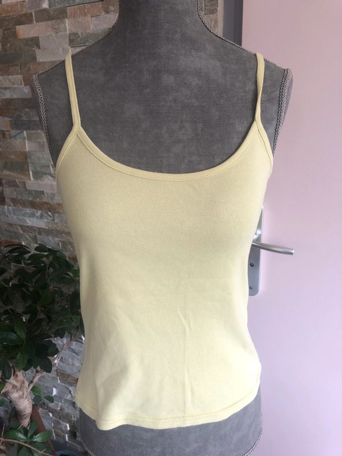 Débardeur jaune 34/36